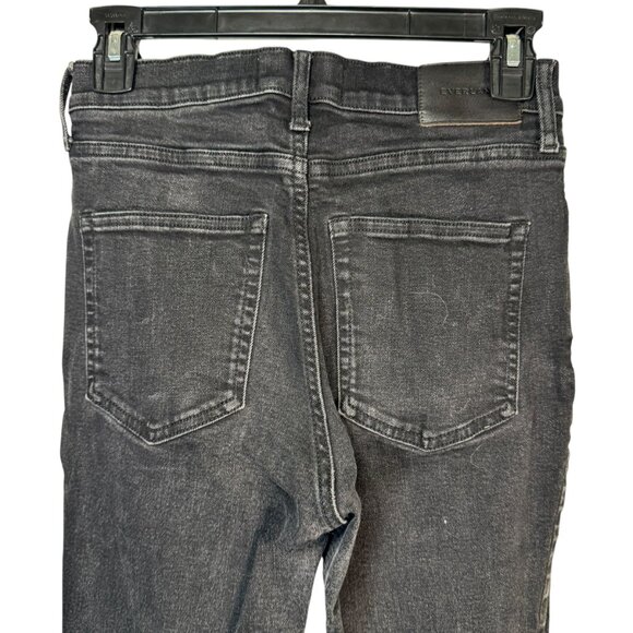 Everlane Black Skinny High Waisted Jeans Pants Goth Punk Emo Alternative Size 28 - Picture 6 of 7